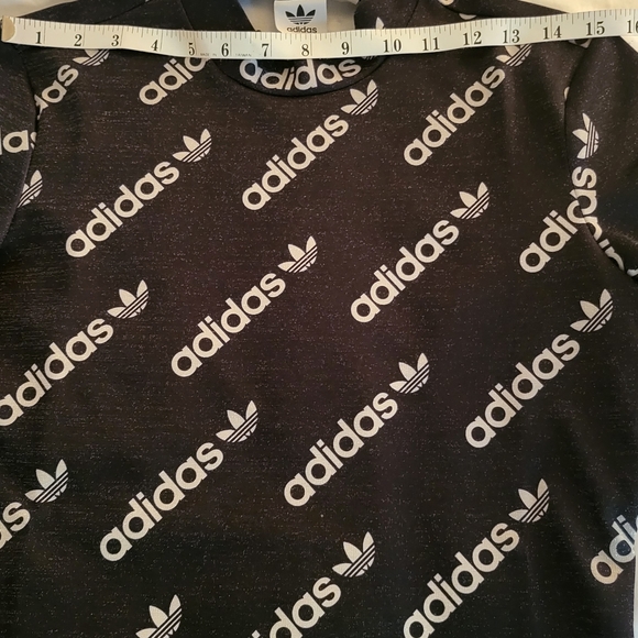Adidas metallic logo dress black/white size M & L available - Picture 7 of 15